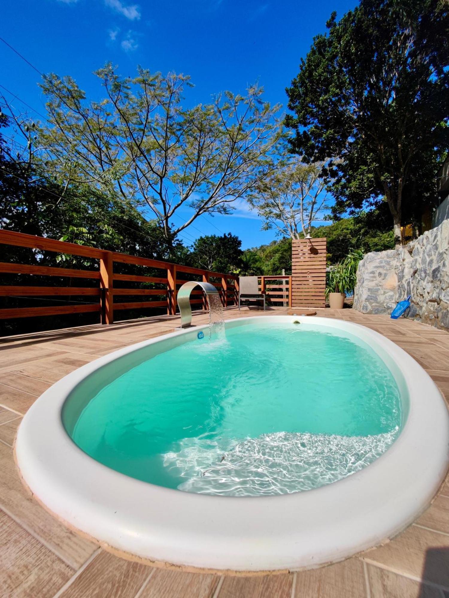 Villa Gray House - Com Piscina Pertinho Do Mar! Palhoça Exterior foto